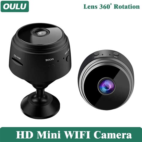 Oulu Hd Wireless Wifi Mini C Mera Vis O Noturna Detec O De Movimento