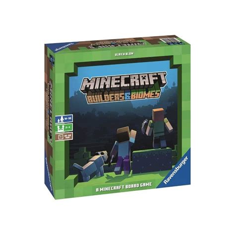 Minecraft Builders Biomes Jeux De Soci T Matagot Ravensburger