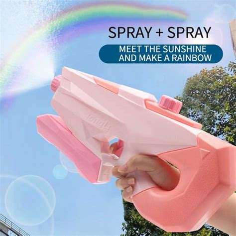 Generic Large Capacity Pink Water Gun Toy Pool Water Fighting Play