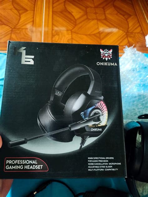 Onikuma Professional Gaming Headset Audio Headphones Headsets On