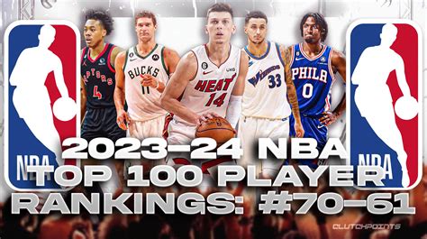 NBA Top 100 player rankings for 2023-24 season