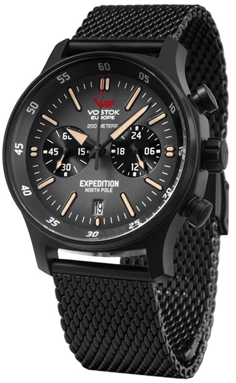 Vostok Europe VK64 592C558B Expedition North Pole 1 Chrono 43mm