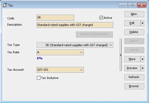 Maintain Tax Estream Software