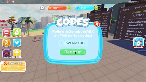 Roblox Gym Realms UPDATE 1 Codes 1 Code In Description YouTube