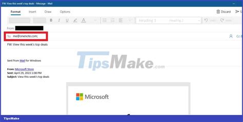 How To Send Emails Directly To Microsoft OneNote TipsMake