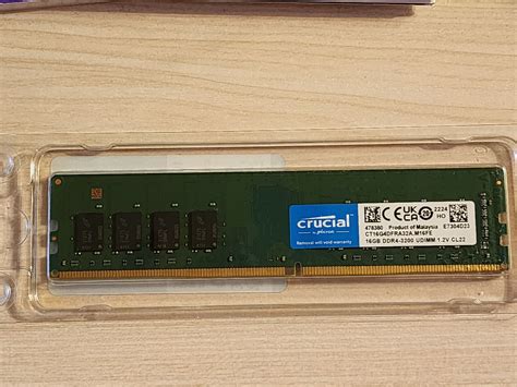 Оперативная память Crucial DDR4 16Gb 3200MHz pc-25600 (CT16G4DFRA32A ...