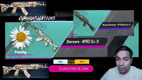 BGMI Starship Crate Opening Epic M762 And PP Bizon Skins Revealed