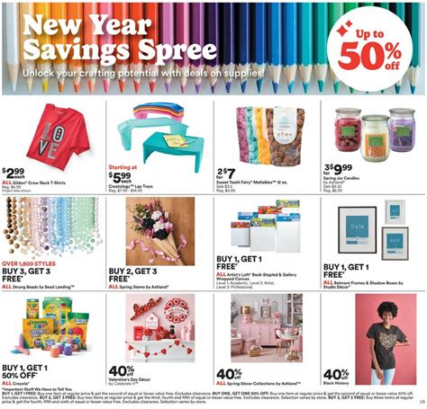 Michaels Ad This Week From January 21