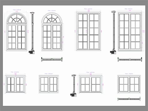 Ventanas En Autocad Descargar Cad Gratis 53125 Kb Bibliocad
