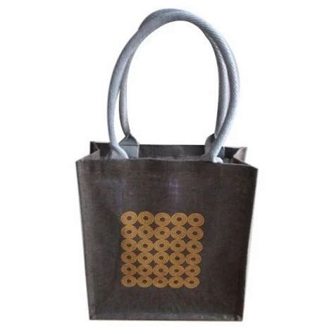 Open Printed Jute Carry Bag Capacity 2 Kg At Rs 30 Piece In Kolkata