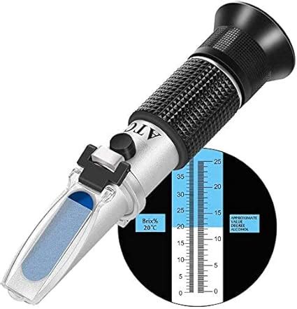 Mooyii Winzer Refraktometer Mit Atc Digital Handheld Brix Refraktometer