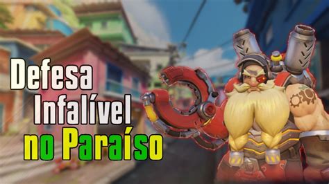 Defender no Paraíso nunca foi tão fácil Overwatch 2 Torbjörn