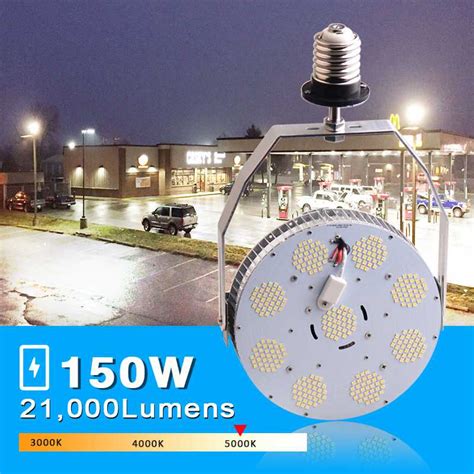 LED Parking Lot Lights Retrofit 150W 5000K - 450W Mental Halide ...