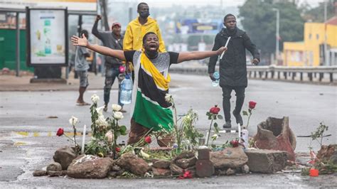 Protests Turn Violent In Mozambique After Ruling Party Wins