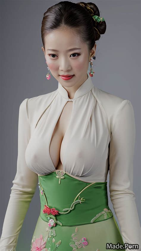 Free AI Porn 20 Smile Standing Nude Short Hair Blonde Busty Pic