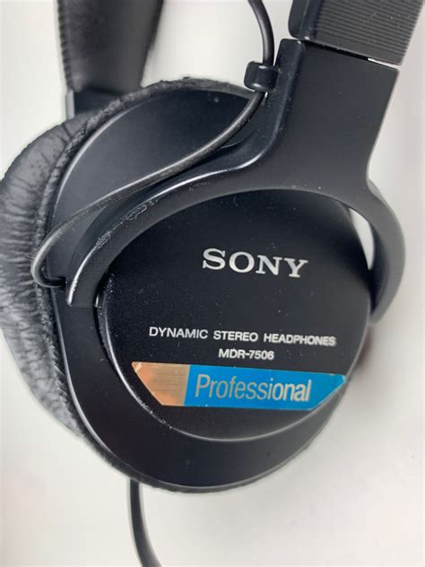 Sony Mdr Professional Studio Sound Monitor Headphones Sound