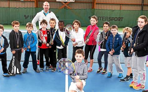 Tennis club Un plateau pédagogique Le Télégramme