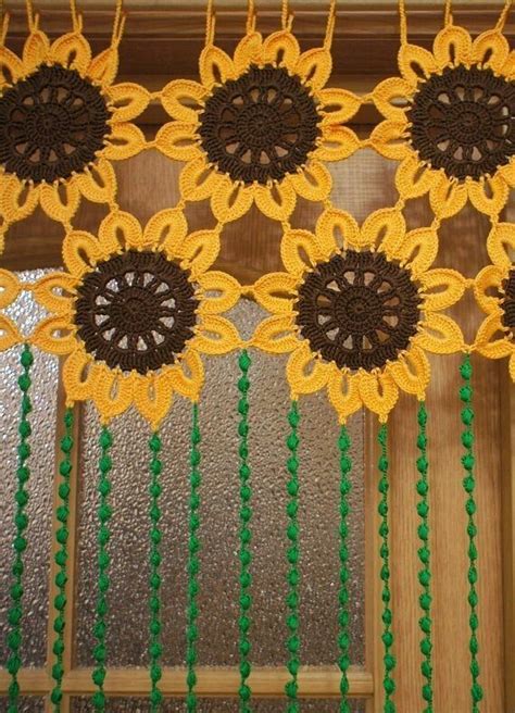 Spring Crochet Flower Curtain Free Pattern Artofit