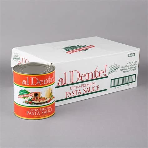 Stanislaus 10 Can Al Dente Ultra Premium Pasta Sauce 6case