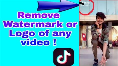 How To Remove Watermark From Tiktok Video Remove Logo From Tiktok