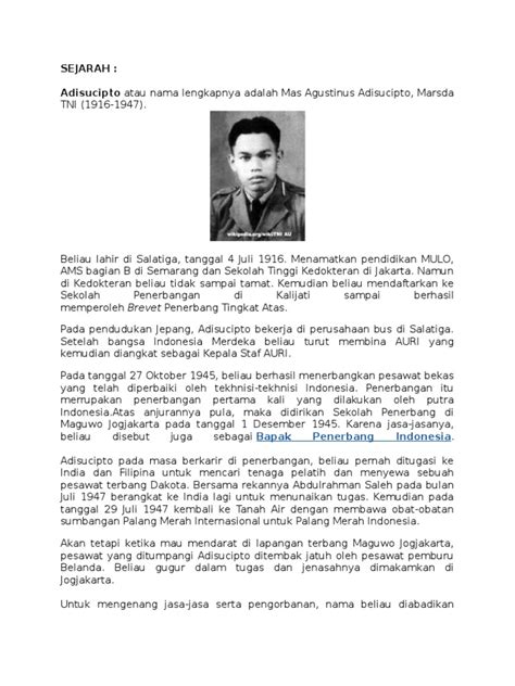 Adi Sucipto Pdf