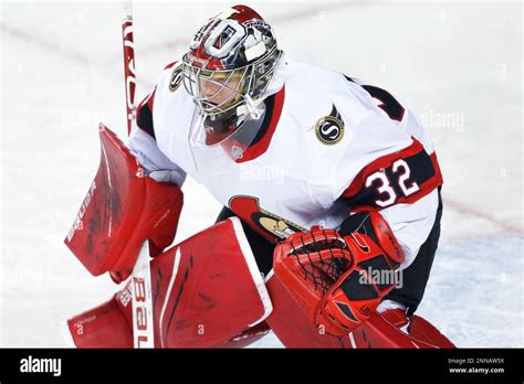 NHL profile photo on Ottawa Senators goalie Filip Gustavsson, from ...