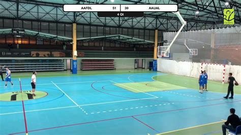 Basquetebol M AAFDL VS AAUAL YouTube