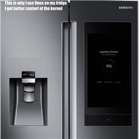 Samsung Smart Fridge Meme I Made In Paint In 2 Seconds Rfreethefridge