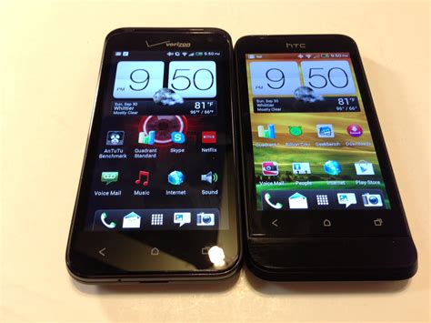 Htc Droid Incredible G Lte Vs Htc One V Review Vmucare Virginmobileus