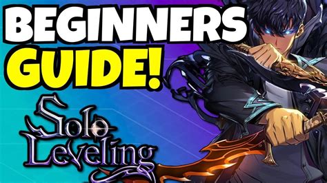 Solo Leveling Arise BEGINNERS GUIDE