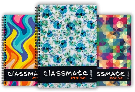 Classmate Pulse 6 Subject 267 X 203 Mm Spiral Regular Notebook Single