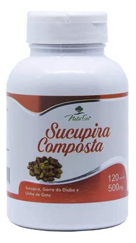 Composto Sucupira Composta 500mg Natuser 120 Cápsulas