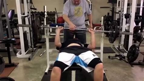 13 Year Old Boy Bench Press 175 Youtube