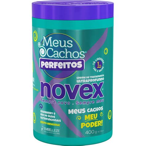 Creme De Tratamento Embelleze Novex Meus Cachos 400gr Hidratação para