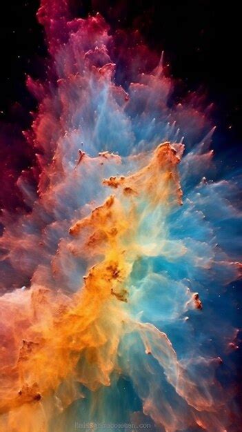 Premium AI Image | Nebula is a nebula located in the constellation of ...