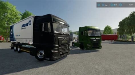 LS22 MAN TGX 2020 Wechselbrücken Addon v 1 0 0 0 LKWs Mod für