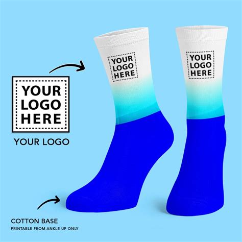 Blue Cotton Base Crew Socks Blue Crew Socks Made In Australia