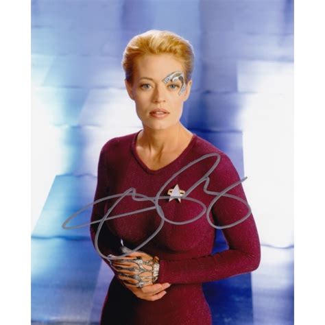 Jeri Ryan Autograph Star Trek Voyager