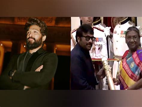 Thank You For Making Us Proud Allu Arjun Congratulates Chiranjeevi