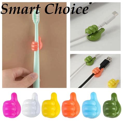 Jual Smart Choice Pemegang Klip Jempol Organizer Kabel Usb Penjepit