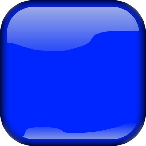 Blue Square Button Clip Art at Clker.com - vector clip art online ...