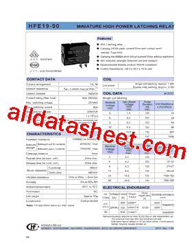 Hfe Dt R Datasheet Pdf Hongfa Technology