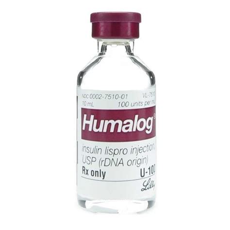 Insulin, Humalog®, (Insulin lispro injection [rDNA origin] injection ...