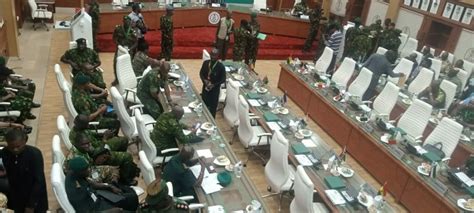 Niger Republic Coup West African Defence Chiefs Meet In Abuja Kemi