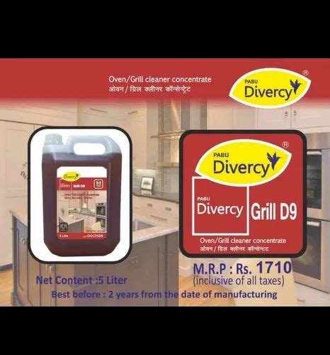 Cleaning Chemicals Diversey Grill D Oven Grill Cleaner Concentrate