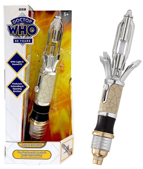 The Th Doctors Sonic Screwdriver Chrome Edition Merchandise Guide