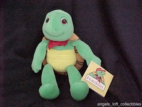 Cute ♥ Franklin The Turtle ♥ 15 Plush With Shell On Back By Irwin Toys