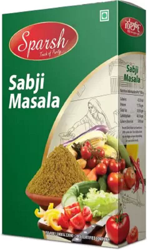 Sparsh Sabji Masala Packaging Size 100 G Packaging Type Box At Rs