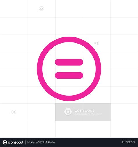 Equals sign Animated Icon download in JSON, LOTTIE or MP4 format