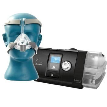 Kit CPAP Airsense S10 Elite Umidificador ResMed Máscara Nasal